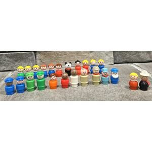 Vintage little people Fisher-Price Lot
